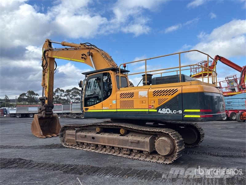 Hyundai Robex 480LC-9 Tracked Excavator Bageri guseničari