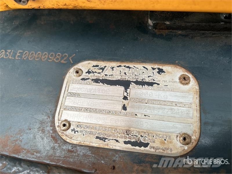 Hyundai Robex 60CR-9 Mini Excavator Miniekskavaatorid < 7 t