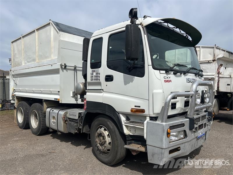 Isuzu CXY Giga 6x4 T/A Dump Truck Tipper trucks