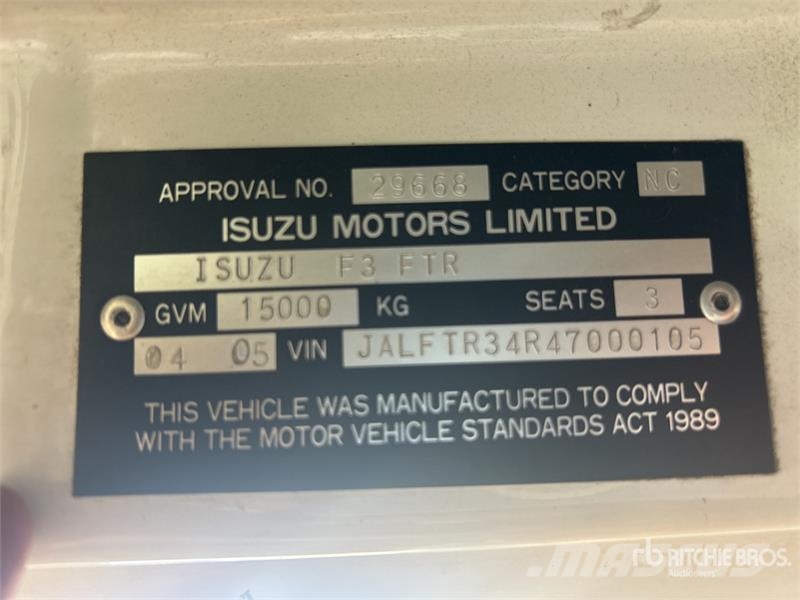 Isuzu F3 FTR Refrigerated Truck Kamioni hladnjače