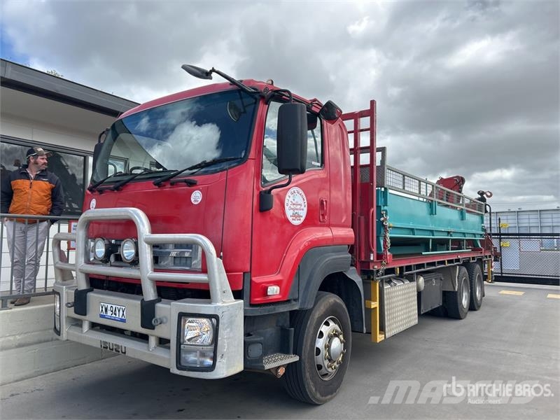 Isuzu Fassi F210 A 22 Knuckle Boom on Isuzu FH FXZ 6x4 Truck mounted cranes