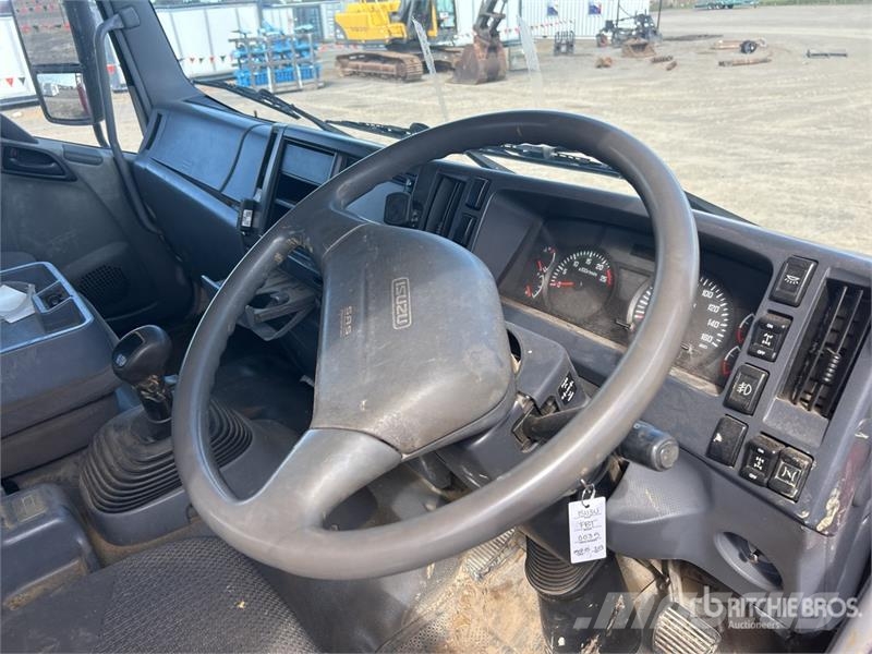 Isuzu FH FXZ 6x4 w/2010 Fassi 9.2 Ton F210 Flatbed Truck Crane trucks
