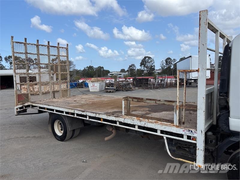 Isuzu FRR500 4x2 Flatbed Truck Platformas/izkraušana no sāniem