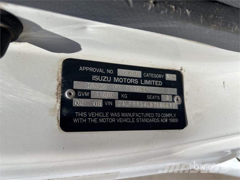 Isuzu FRR600 4x2 Lugger Truck Autre camion