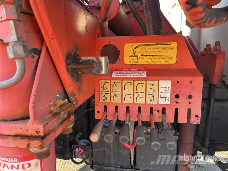 Isuzu FTS5MF 4x4 w/ 1994 Palfinger PE14000BX 2610 kg Knu شاحنات الرافعات