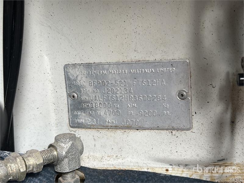 Isuzu FTS5MF 4x4 w/ 1994 Palfinger PE14000BX 2610 kg Knu شاحنات الرافعات