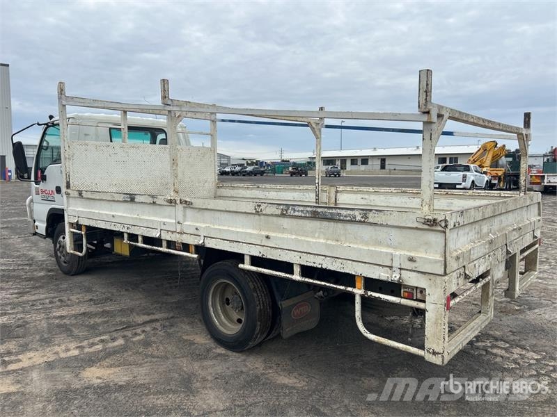Isuzu NPR200 4x2 Flatbed Truck Platformos/ Pakrovimas iš šono