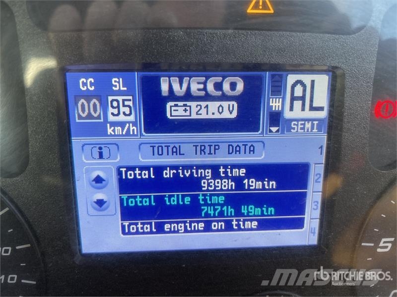 Iveco Stralis 450 8x4 Cab and Chassis Kabine i unutrašnjost