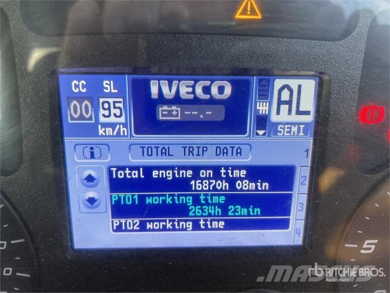 Iveco Stralis 450 8x4 Cab and Chassis Kabine i unutrašnjost