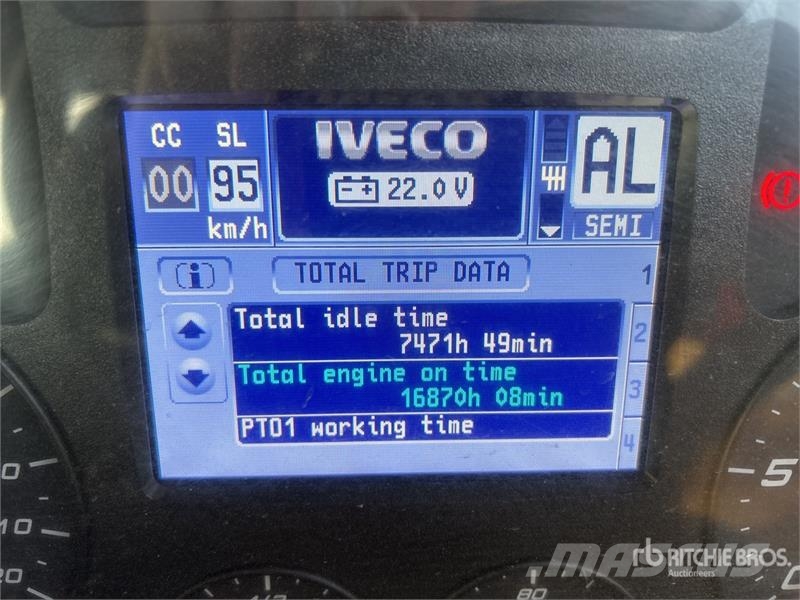Iveco Stralis 450 8x4 Cab and Chassis Kabine i unutrašnjost
