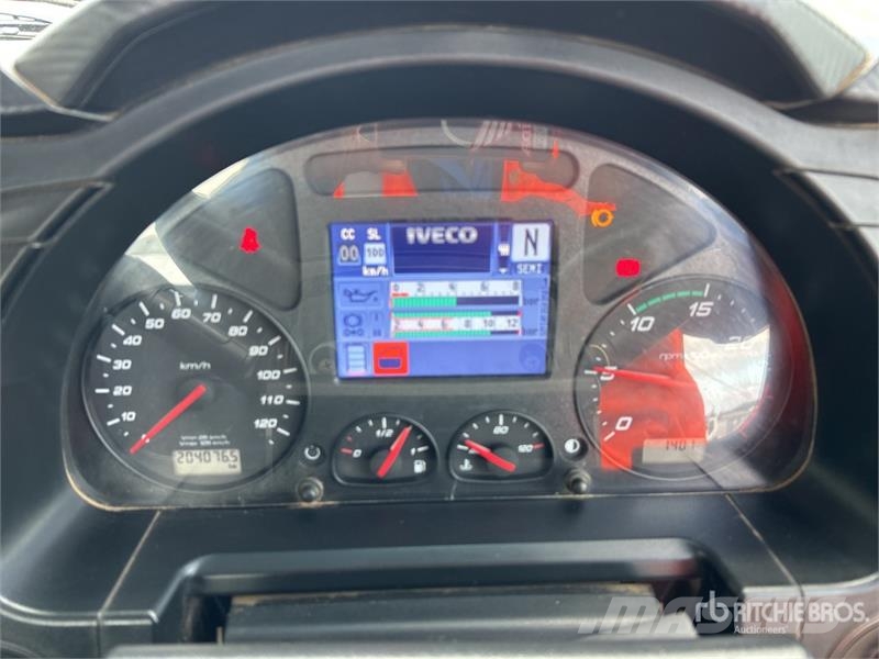 Iveco Stralis AT 500 8x4 Twin-Steer Flatbed Truck شاحنات مسطحة/مفصلية الجوانب