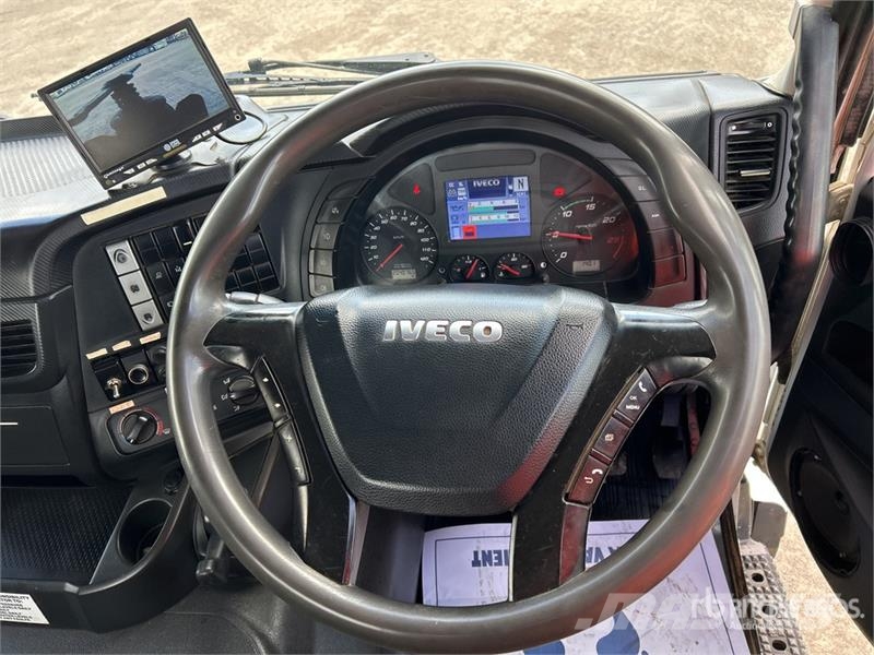 Iveco Stralis AT 500 8x4 Twin-Steer Flatbed Truck شاحنات مسطحة/مفصلية الجوانب