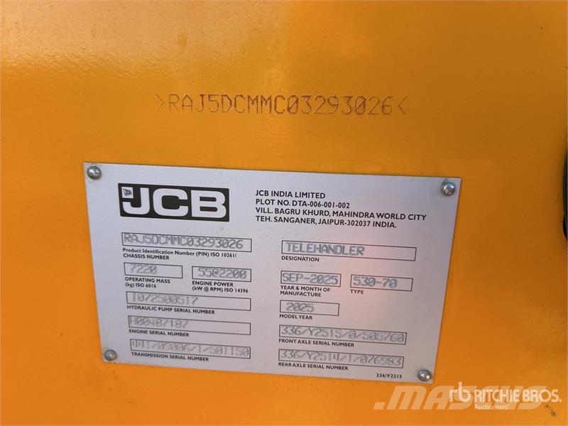 JCB 530-70 Telescopic handlers