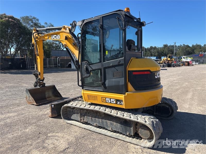 JCB 55Z-1 Tracked Excavator Lánctalpas kotrók