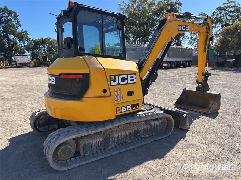 JCB 55Z-1 Tracked Excavator Lánctalpas kotrók
