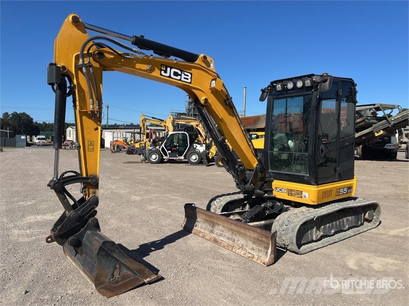 JCB 55Z-1 Tracked Excavator Lánctalpas kotrók