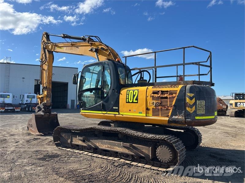 JCB JS220 LC Tracked Excavator Lánctalpas kotrók