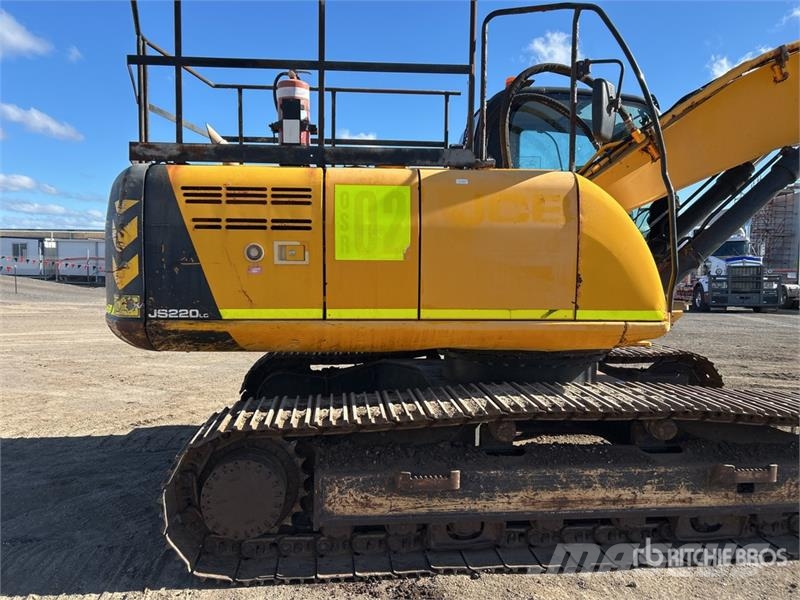 JCB JS220 LC Tracked Excavator Lánctalpas kotrók