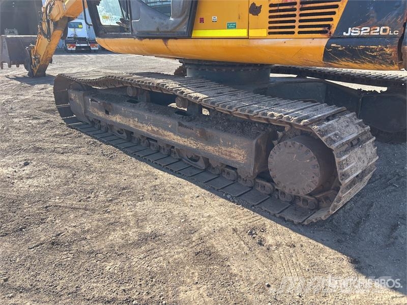 JCB JS220 LC Tracked Excavator Lánctalpas kotrók