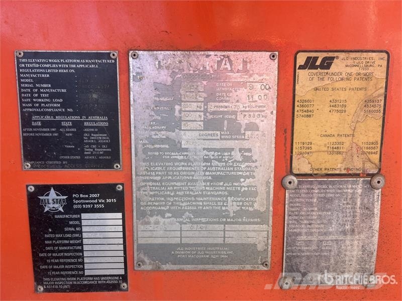 JLG 460SJ 4WD Diesel Telescopic Boom Lift Telescopic boom lifts