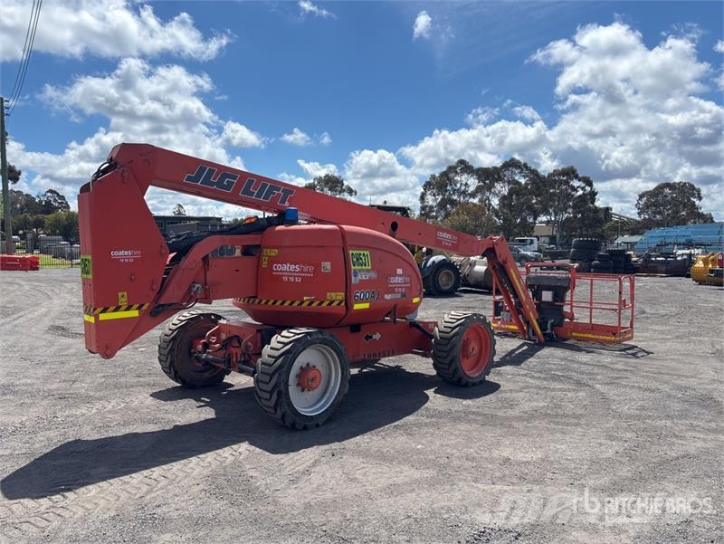 JLG 600AJ 4WD Diesel Articulating Boom Lift Karos emelők