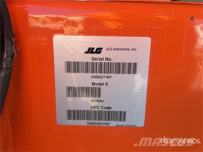 JLG H340AJ 4WD Diesel Articulating Boom Lift Колінчаті підйомники