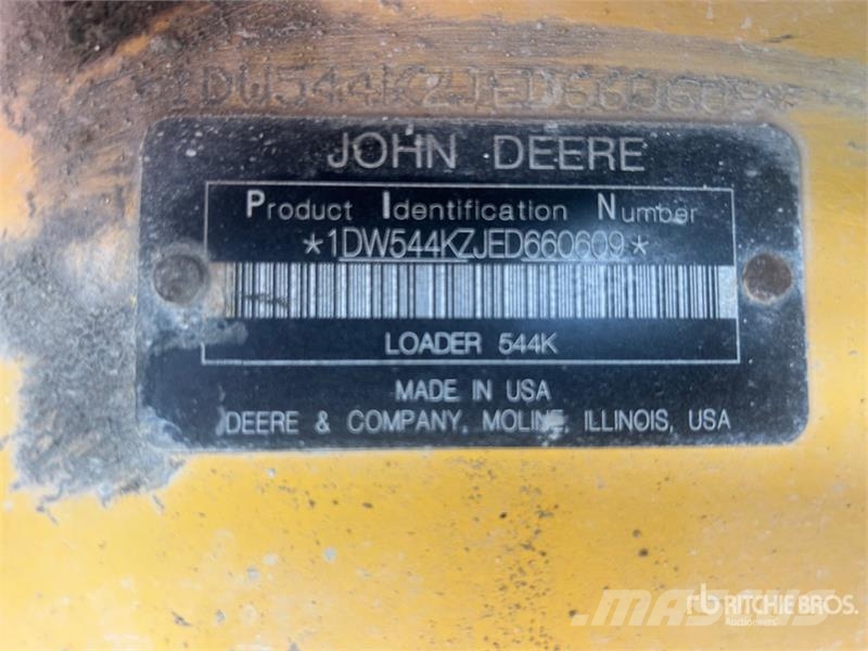 John Deere 544 K Wheel Loader Wheel loaders