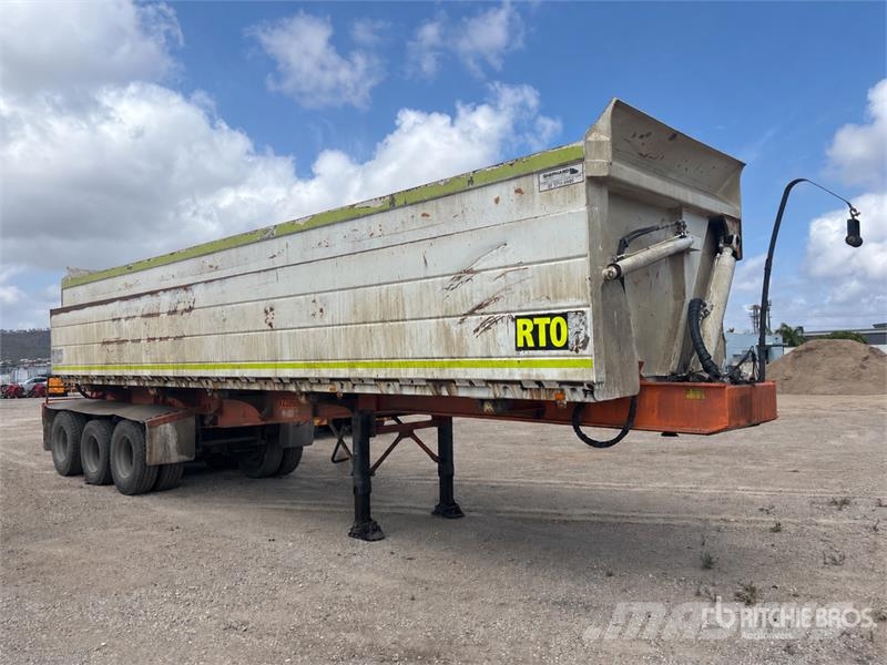  John Shephard 9.5 m Tri/A Side Dump Trailer مقطورات قلابة