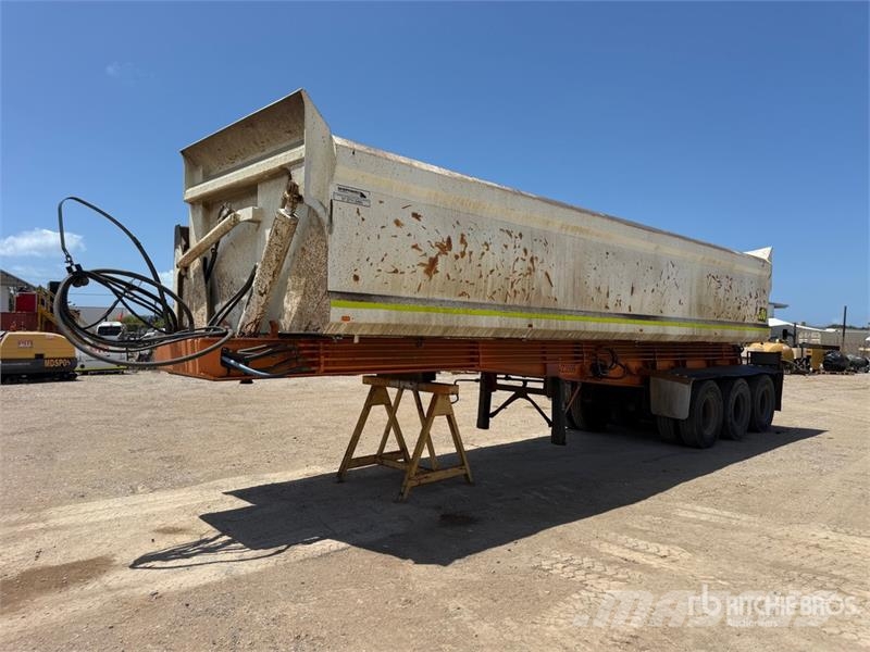  John Shephard 9.5 m Tri/A Side Dump Trailer مقطورات قلابة
