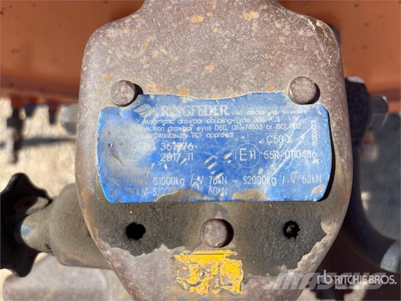  John Shephard 9.5 m Tri/A Side Dump Trailer مقطورات قلابة