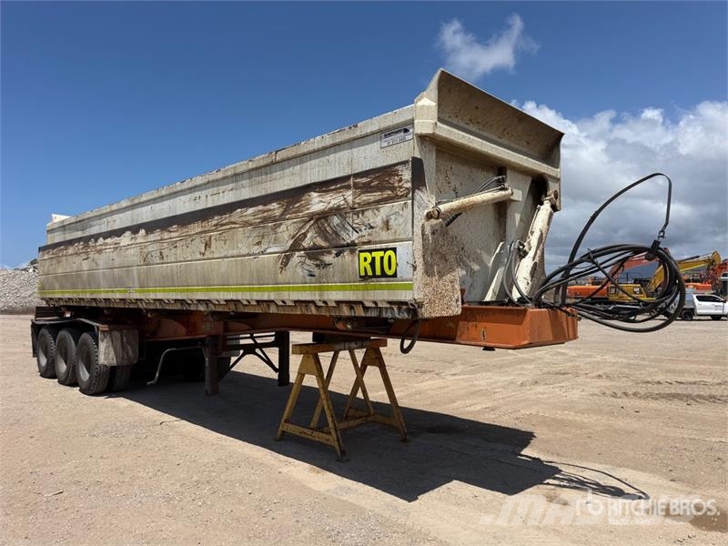  John Shephard 9.5 m Tri/A Side Dump Trailer مقطورات قلابة
