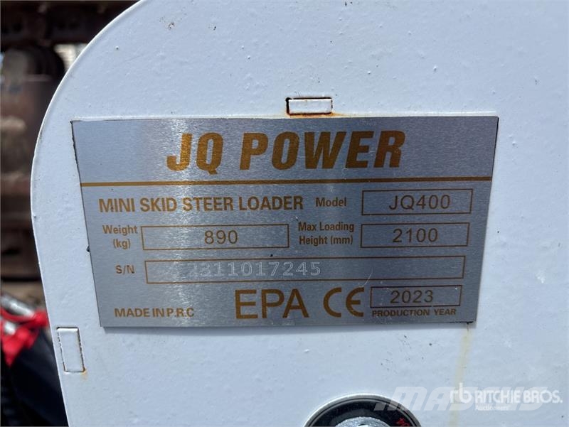 JQ Power JQ400 Lietoti riteņu kompaktiekrāvēji
