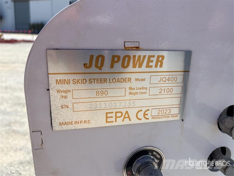 JQ Power JQ400 Lietoti riteņu kompaktiekrāvēji