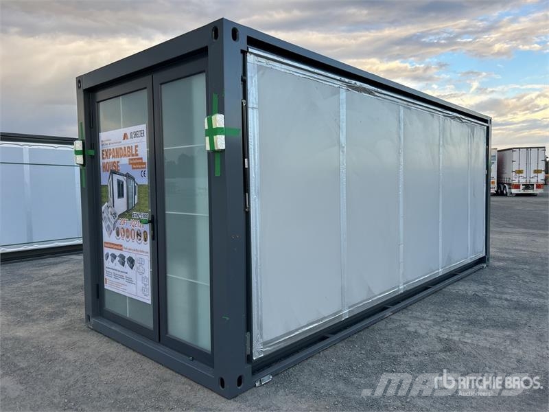 JQ SHELTER 2120 5.9 m x 6.2 m Portable Expandable Teraskonstruktsiooniga ehitised