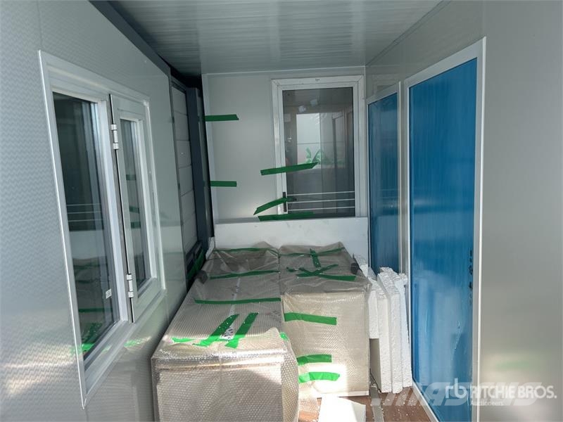 JQ SHELTER 2120 5.9 m x 6.2 m Portable Expandable Steel frame buildings
