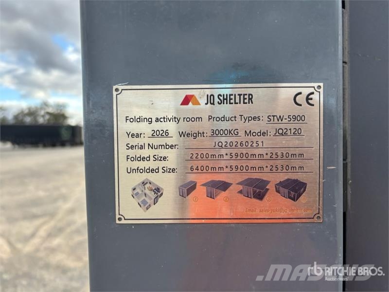 JQ SHELTER 2120 5.9 m x 6.2 m Portable Expandable Λοιπές ρυμούλκες