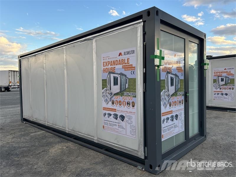  JQ SHELTER 2120 Expandable Container House Storage Stahlrahmenaufbauten
