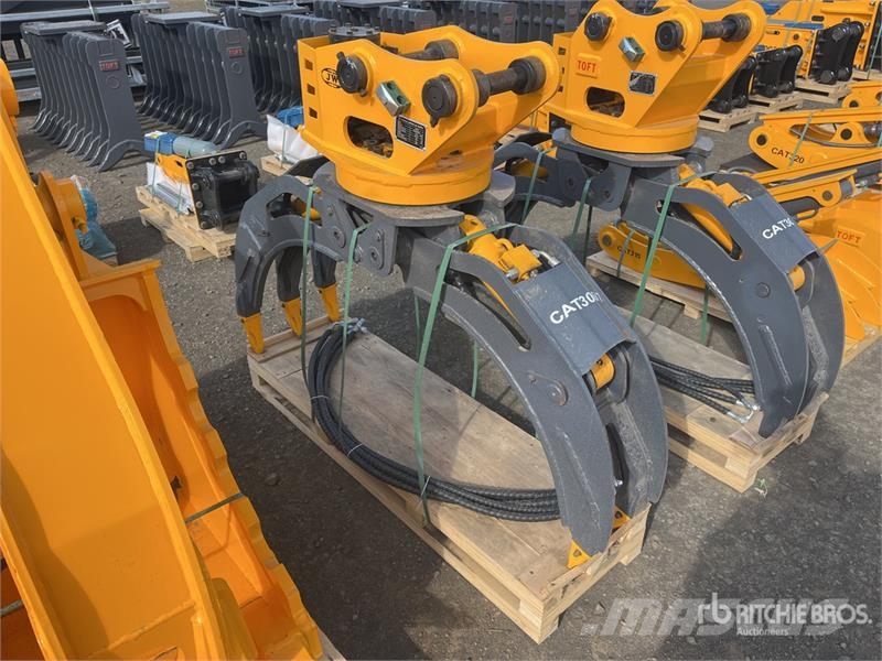 JW 04G 1550 mm Excavator Grapple - Fits 4-8 ton ex Grapples