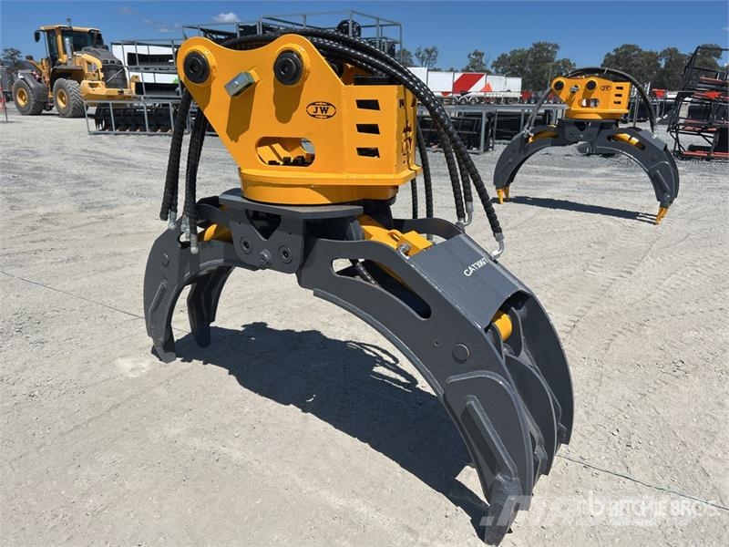 JW 04G Q/C Rotating Excavator Grapple - Fits 4 -8 抓斗