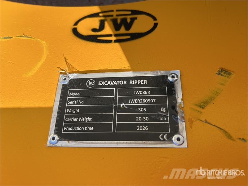 JW 08ER Excavator Ripper - Fits 20 - 30 Ton (Unuse Scarificateur