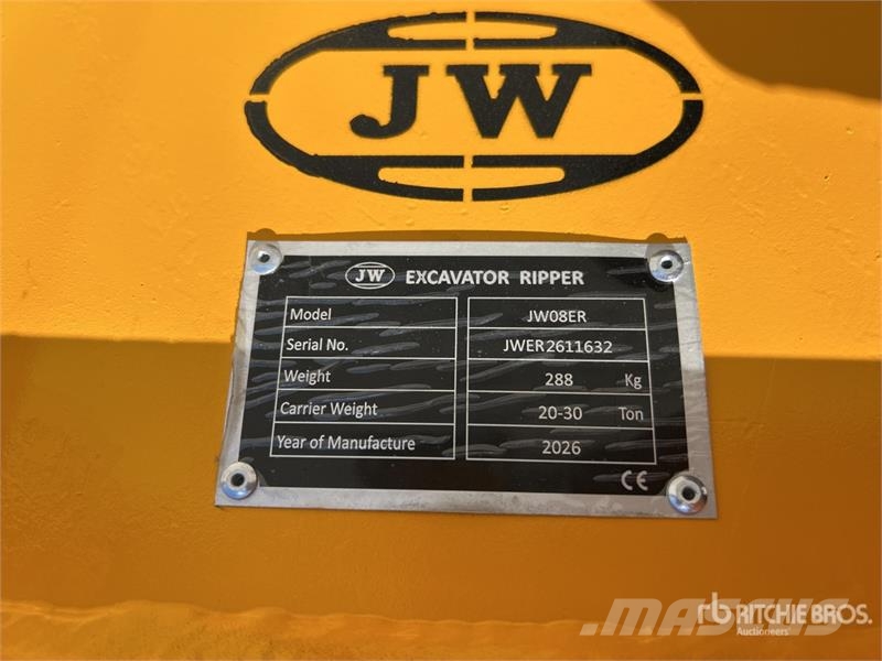 JW 08ER Excavator Ripper - Fits 20 - 30 Ton (Unuse Scarificateur