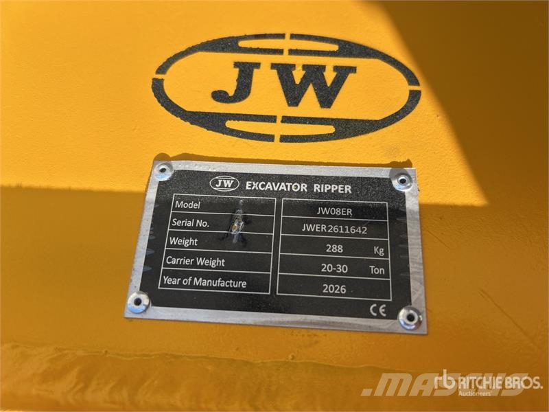 JW 08ER Excavator Ripper - Fits 20 - 30 Ton (Unuse Scarificateur