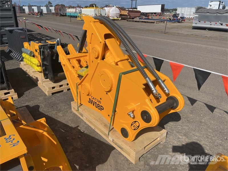  JW 08P Q/C Demolition Pulverizer - Fits 20-30 ton  جراشات البناء