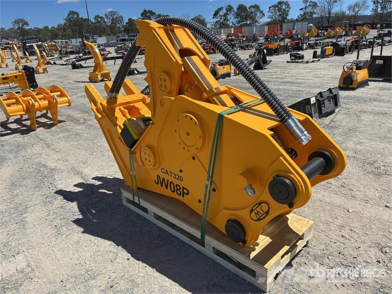JW 08P Q/C Demolition Pulverizer - Fits 20 - 30 To 破碎钳