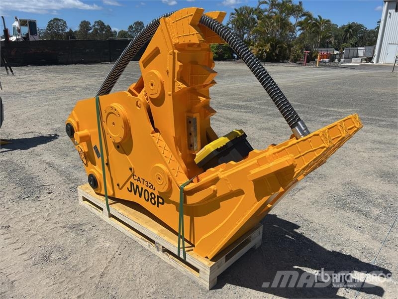 JW 08P Q/C Demolition Pulverizer - Fits 20 - 30 To 破碎钳