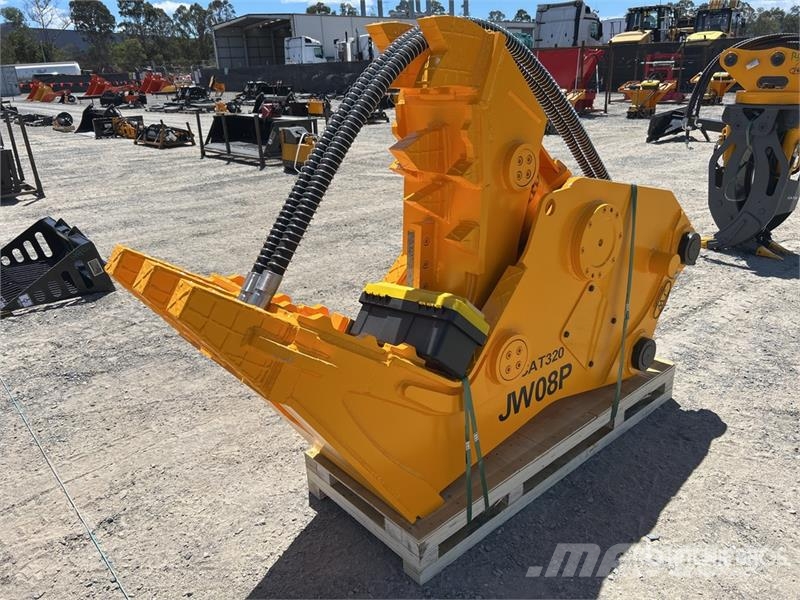 JW 08P Q/C Demolition Pulverizer - Fits 20 - 30 To 破碎钳
