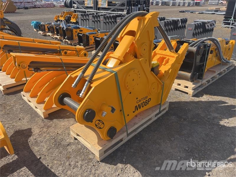  JW 08P Q/C Demolition Pulverizer - Fits 20-30 ton  جراشات البناء