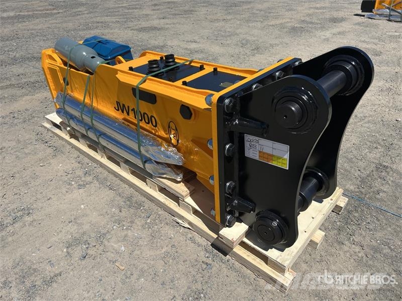 JW 1000s Q/C Hydraulic Breaker - Fits 12 - 17 Ton 破碎锤