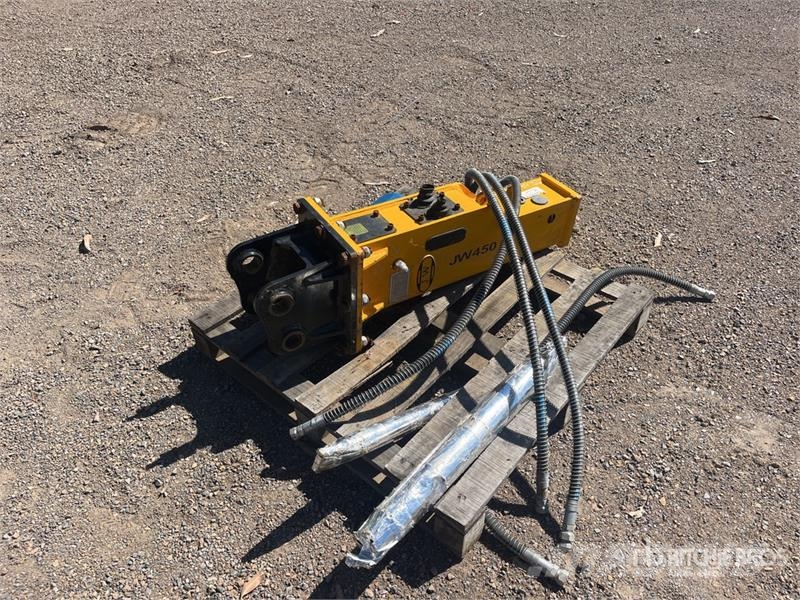 JW 450 Hydraulic Breaker - Fits 1-2t Hammers / Breakers