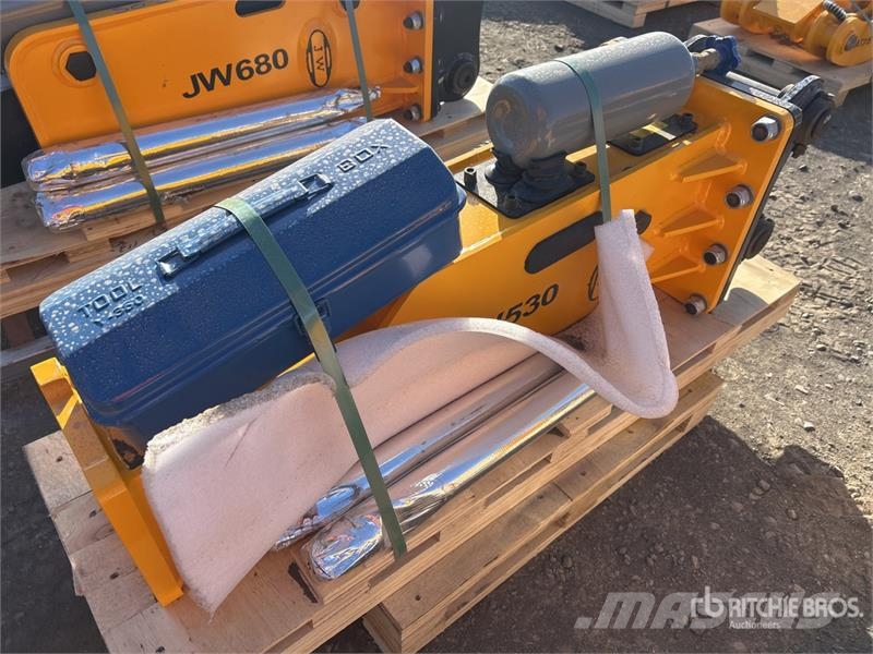 JW 530 Hydraulic Breaker - Fits 2-4.5 ton excavato مطارق / كسارات